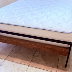 Mattress and Bed Frame Queen Size