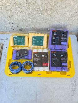 Paint Roller Covers and ScotchBlue Tape $5 each