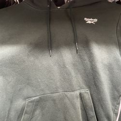 reebok green hoodie