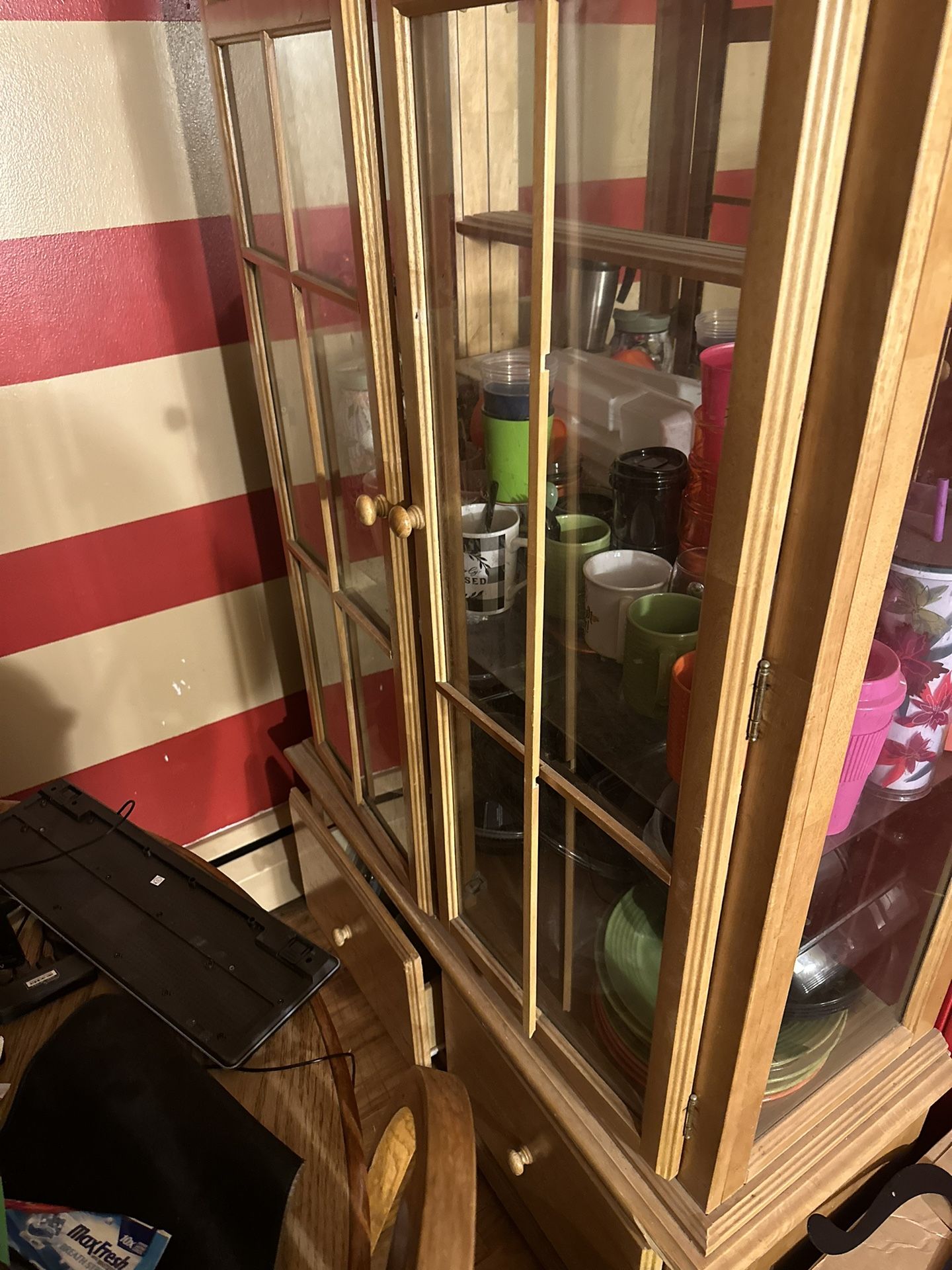 Free Table And China Cabinet
