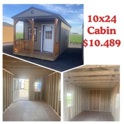 10x24 Cabin