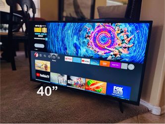 WORKING 40” tv + f i r e stick