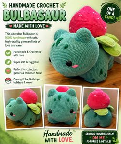Handmade bulbasaur