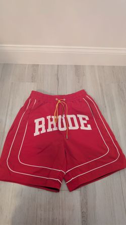 Rhude large shorts Red