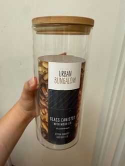 Glass canister