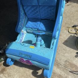 Frozen Sleigh Battery Powered W/ Battery & Charger 