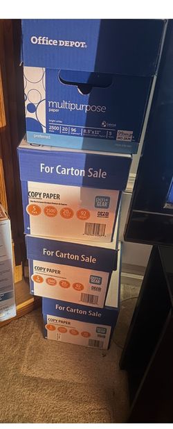 4 Boxes of Printer Paper