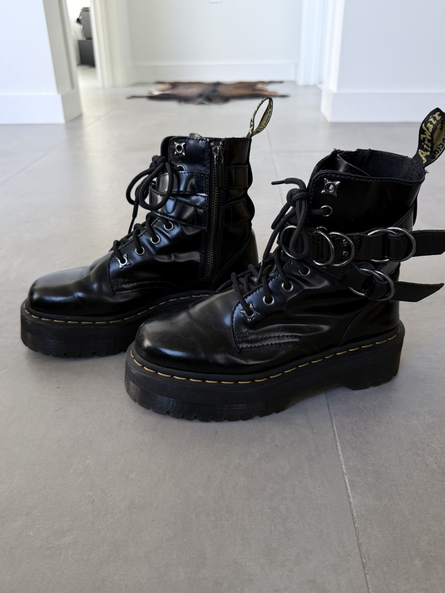 Doc Martens Jadon Boots - Black - Excellent Condition