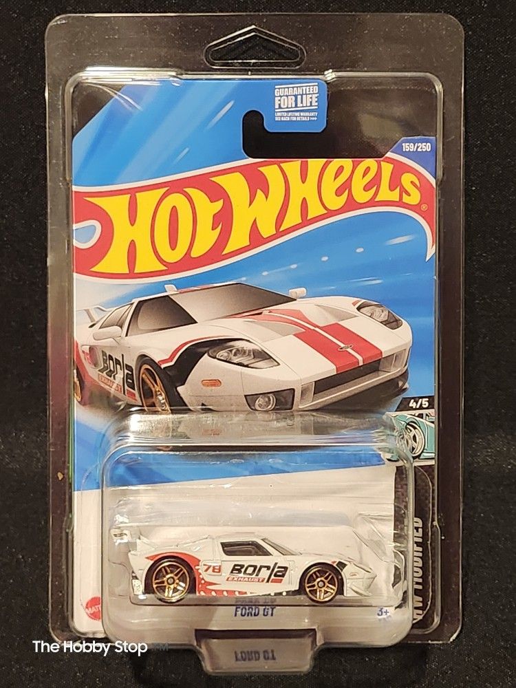Hot Wheels 🔥 🛞 Ford GT , Protective Display Case Included 