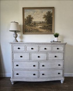 White dresser