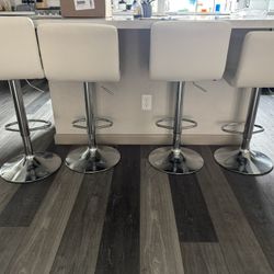 White Bar Stools
