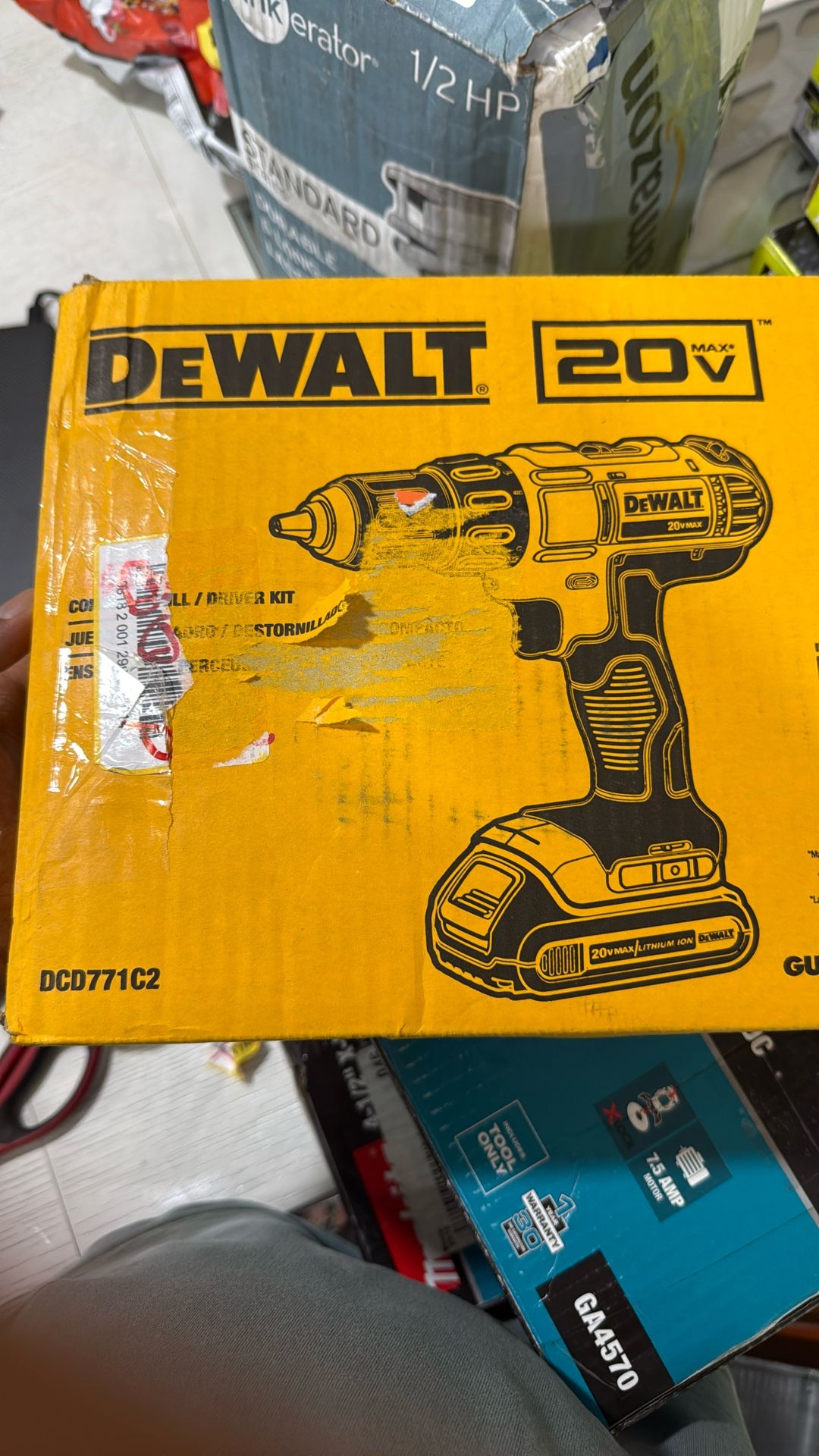Dewalt Drill with Battery & charger