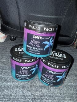 🎁 3 ONYX VACAY ALL DAY BODY FOAMING SCRUB 