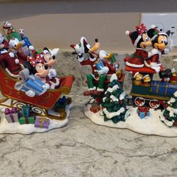 Disney Parks Christmas Train And Sleigh