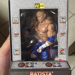 WWE X Street Fighter Batista as Sagat Wrestling Action Figure & Accessories 2026
