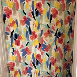 Kate Spade Shower Curtain, Bath Rug, Waste Basket, Decorative Plate & 4 Wht Barn Fragrance Holders