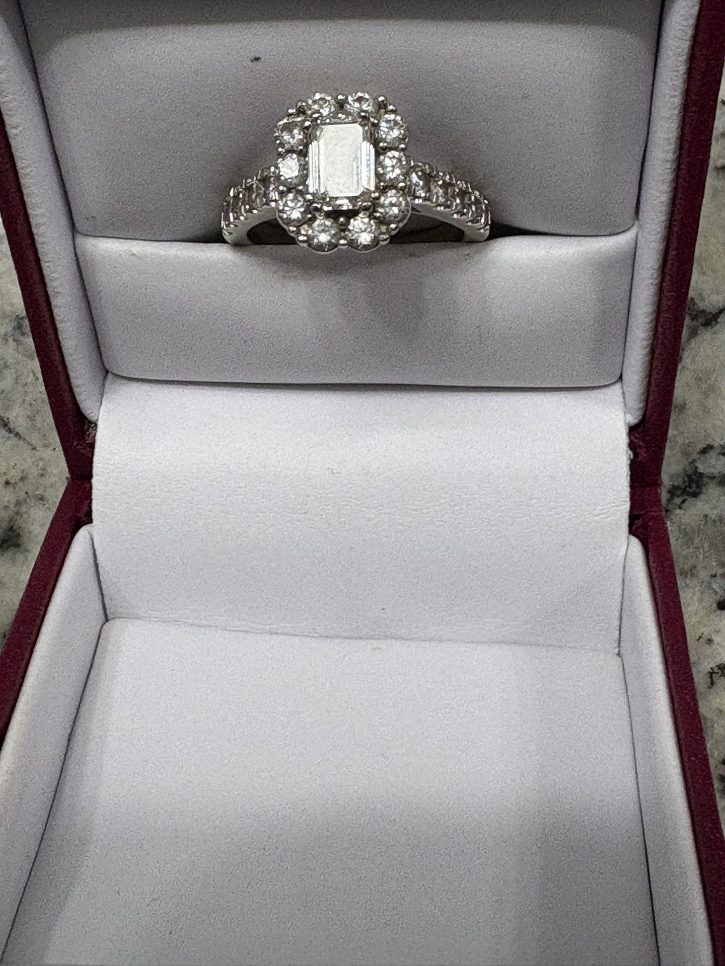 Diamond Engagement And Wedding Band