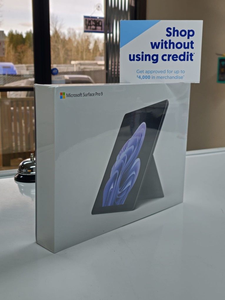Microsoft Surface Pro 9th New Tablet Laptop - PAYMENTS PLAN AVAILABLE NO CREDIT NEEDED