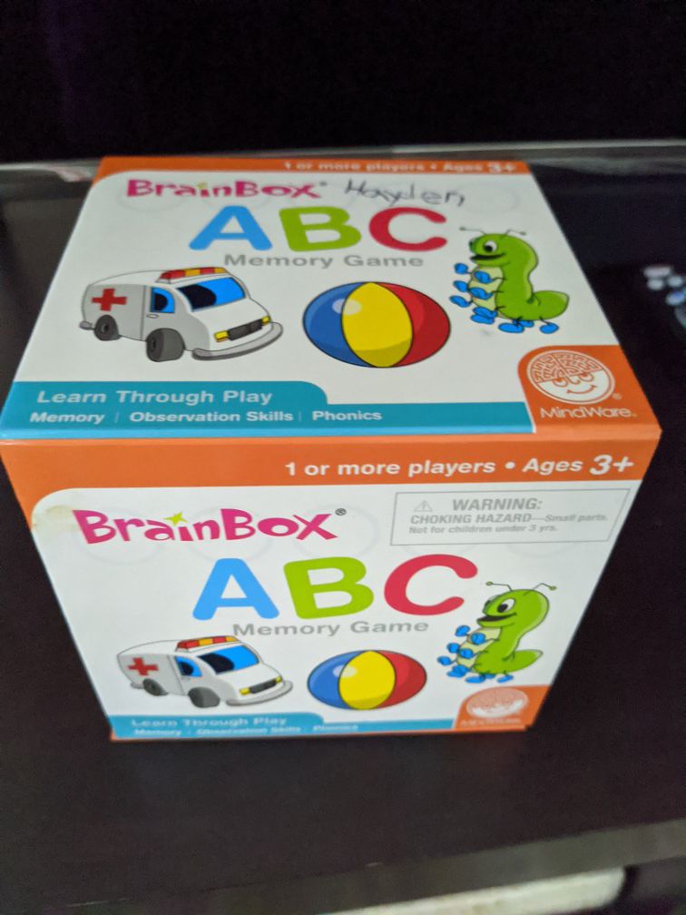 Brain Box Memory Game for Ages 3+