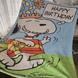 Snoopy  Blanket 