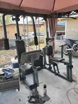 Weight Machine Works But Needs Some Tlc ,Need It Gone Now