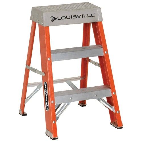 Louisville Ladder
2 ft. Fiberglass Step Ladder with 300 lbs. Load Capacity Type IA Duty Rating