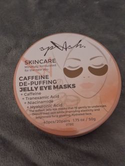 Spa Ash Caffeine De-Puffing Jelly Eye Masks