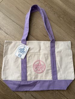 Trader Joe’s LARGE canvas Tote pastel 2026 Limited edition