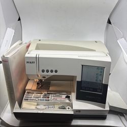 Pfaff creative 2144 Computerized Embroidery Sewing Machine accessory & manual