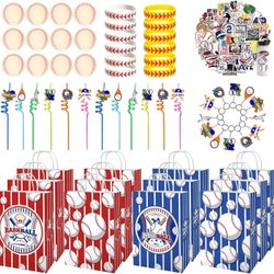 12pk. Baseball Party Favors