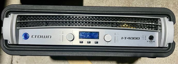 Crown I-T4000 I-Tech Series Power Amplifier