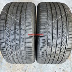 Two TIRES 315/40/21 Continental Cross Contact LX Sport Like New With 90% Left On Sale 9/32 Mercedes GLE 