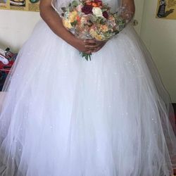 Women's Wedding Dress Size 20w