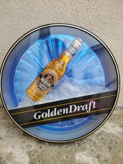 Michelob Golden Draft Light Beer Sign