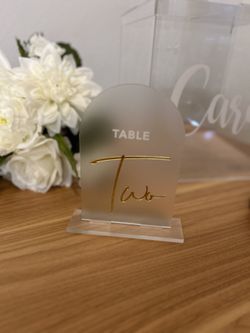 Table Numbers 1-16