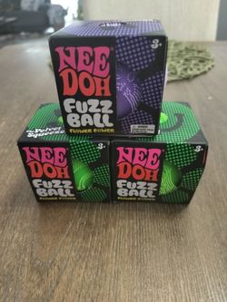Nee Doh Fuzz Ball Flower Power