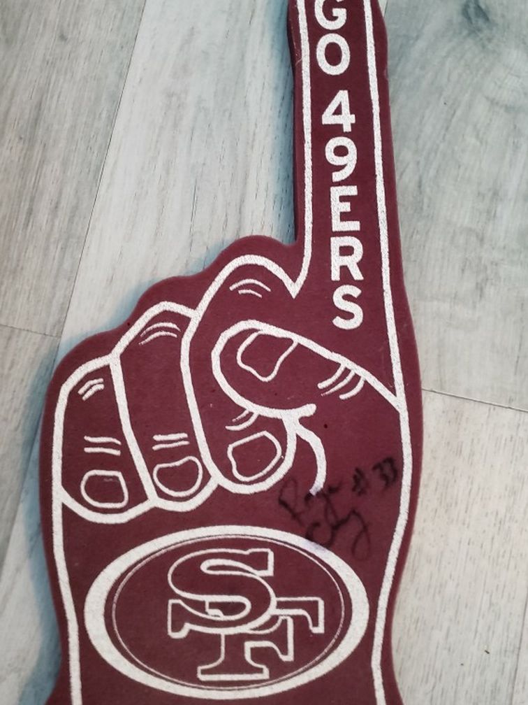 49er Roger Craig Autograph
