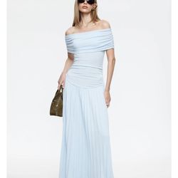 Field of dreams light blue dress