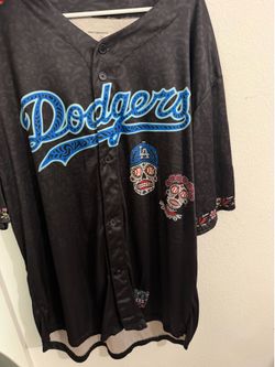 dia de los muertos dodgers jersey