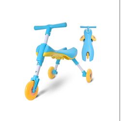 Tricycle for Toddlers 1-3 Years Old – Foldable Tricycle for Toddlers – Toddler Bike for Boys and Girls – Easy to Ride and Steer – No Assembly Needed –