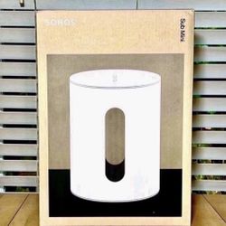 Sonos - Sub Mini Wireless Subwoofer - White. Brand New Sealed.  Includes Warranty. 