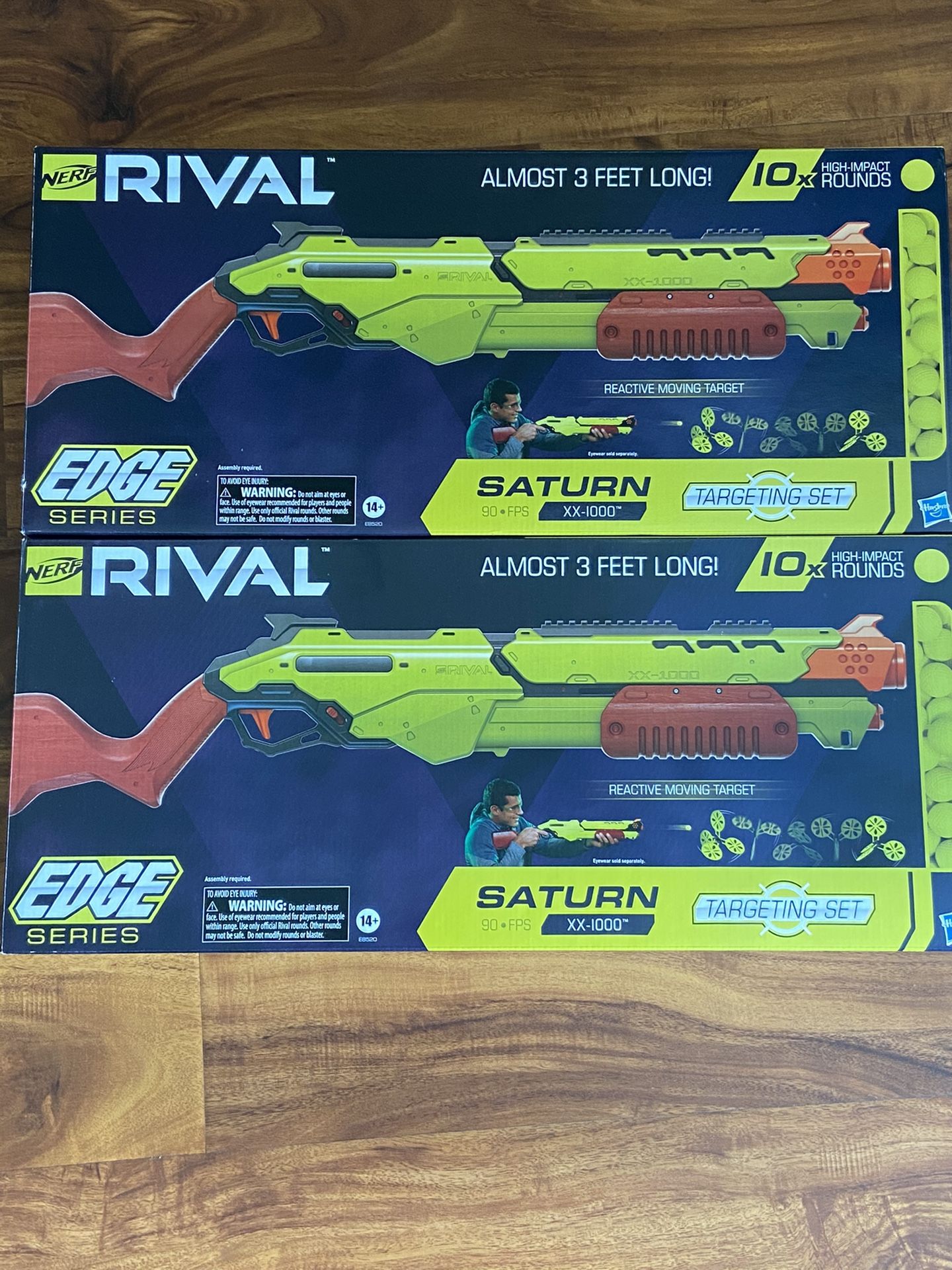 NERF Rival SATURN XX-1000 Edge Series NEW RELEASE NIB - Targeting Set