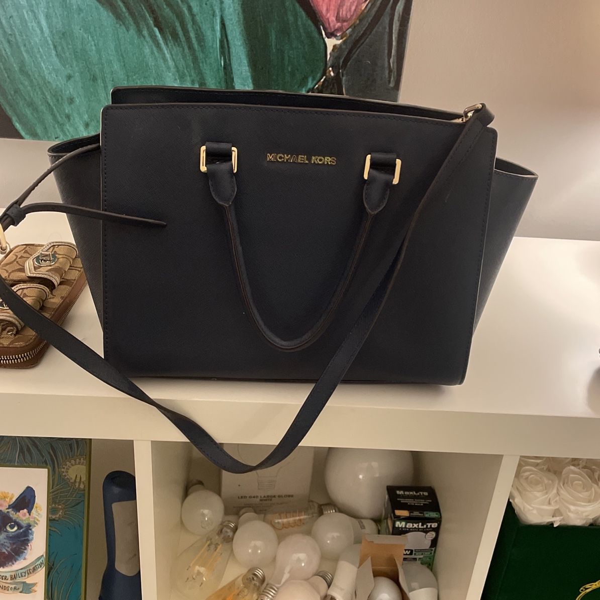 Navy Michael Lord Classic Sutton Bag