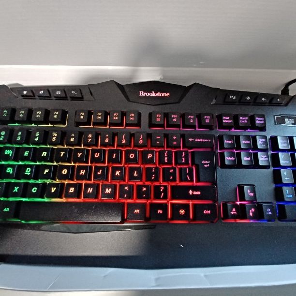 Brookstone LED Gaming Keyboard for Sale in Kissimmee FL OfferUp