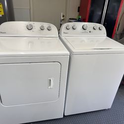 Washer and dryer 