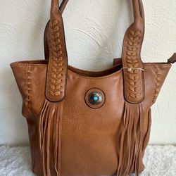 Cowgirl Purse Blue Stone