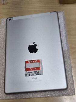 Ipad 6 wifi & Unlocked. 32GB. Firm Price.  El Precio Es Firme.