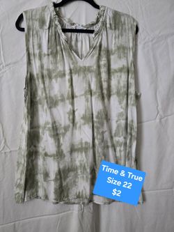 Womens Tie Dye Tank