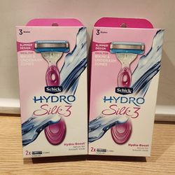 Schick Hydro Silk 3 $4 Each