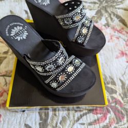 New Yellow Box Sandals